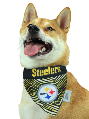 Pittsburgh Steelers FOCO Reversible Holiday Dog Sweater