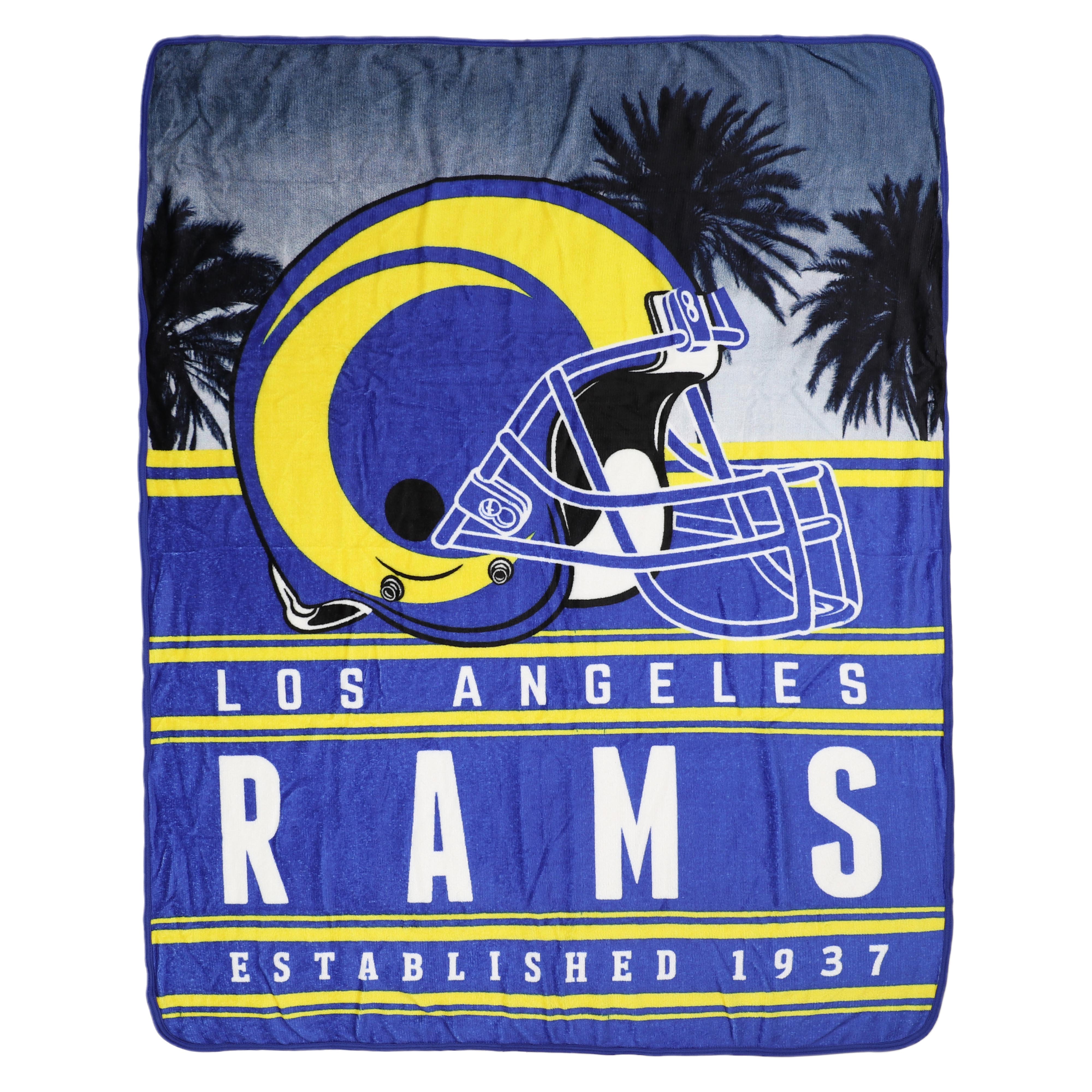 NFL, Los Angeles Rams “Super Bowl 53 Champions” Woven Tapestry Throw  Blanket – by The Northwest Company 