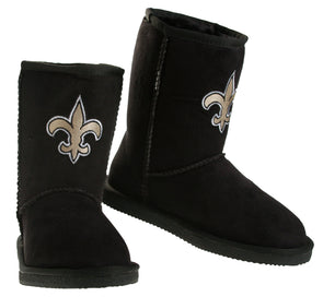 Women's Cuce Cream New Orleans Saints Cowboy Boots