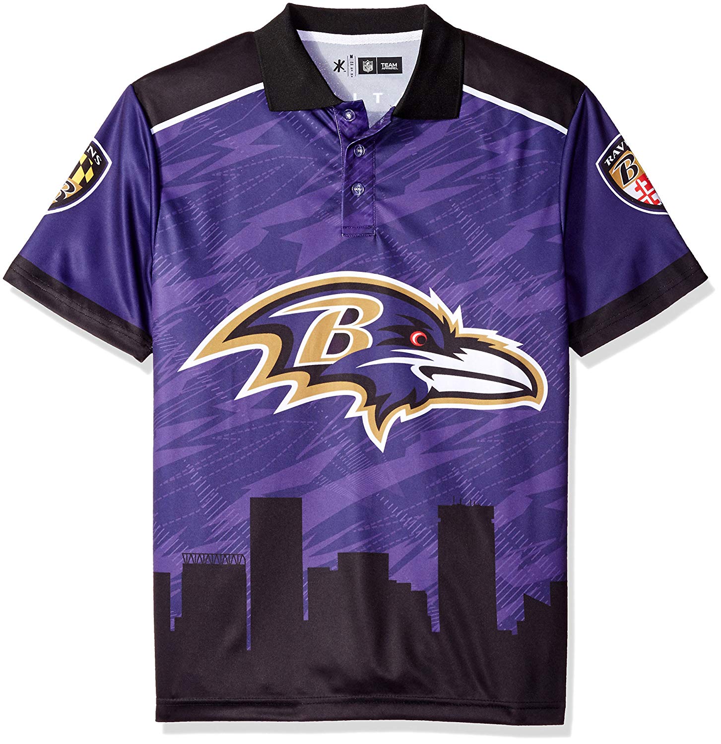 baltimore ravens men's polo shirt