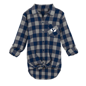 Chicago Blackhawks Wordmark Basic Flannel Shirt