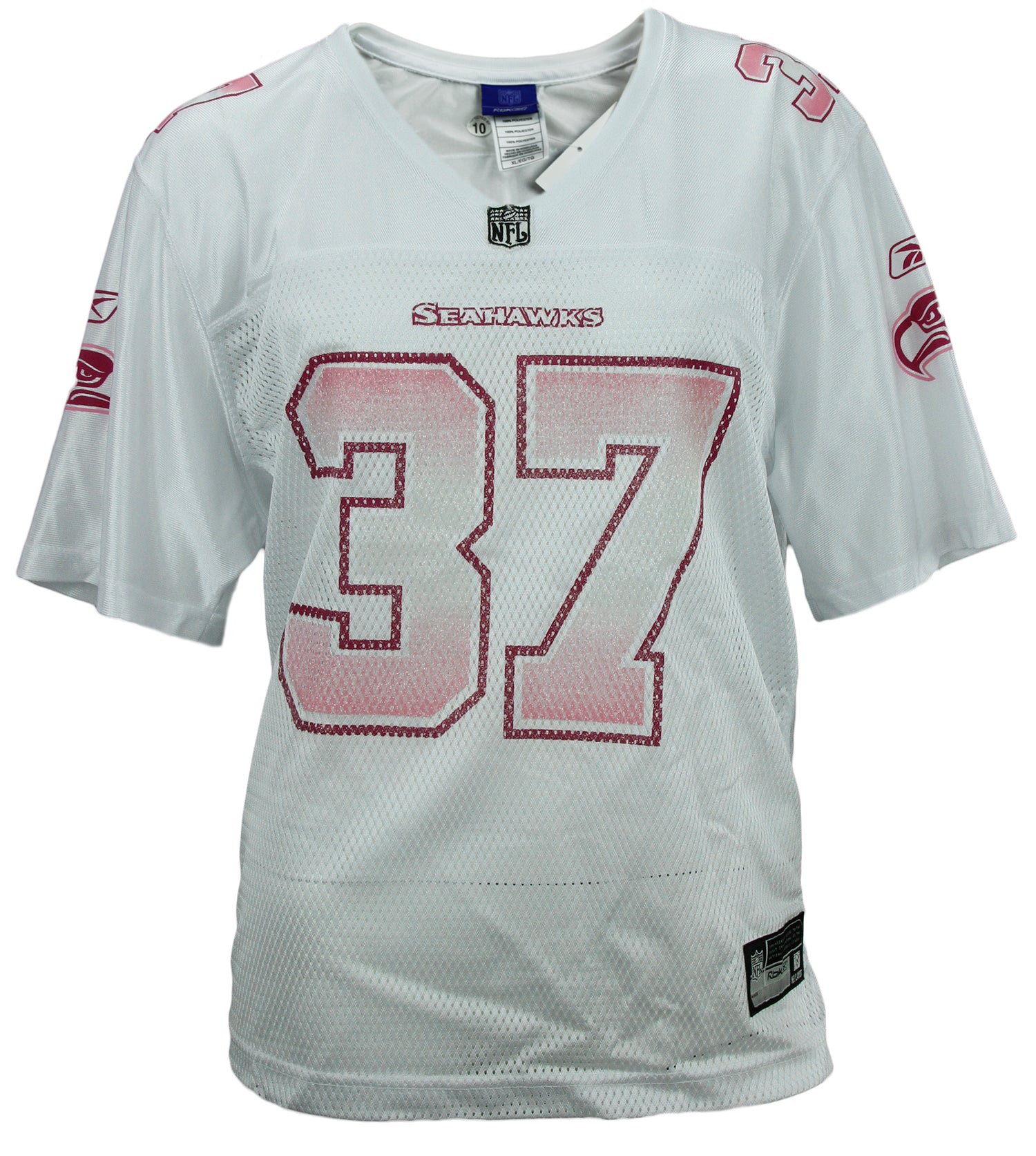 seahawks women's pink jersey