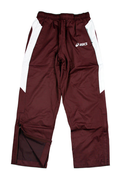  ASICS Men's Caldera Warm Up Running Pants,Maroon