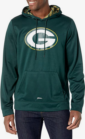 Bay Packers Lightweight Hood W/ /Gold Camo Lines Sleeves