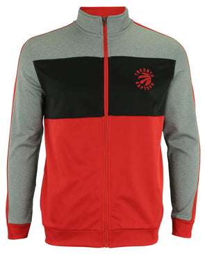 Adidas NBA Youth Toronto Raptors Full-zip On Court Jacket, Red