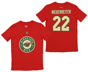 Nino Niederreiter Authentic Minnesota Wild Adidas NHL Green Jersey