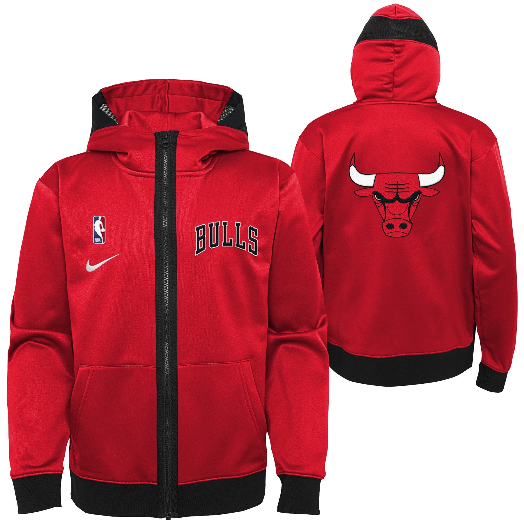 hoofdonderwijzer rekenmachine Wijde selectie Nike NBA Youth (8-20) Chicago Bulls Lightweight Hooded Full Zip Jacket –  Fanletic