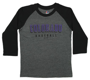 Outerstuff MLB Youth Colorado Rockies Fan Two Piece Performance T-Shir –  Fanletic