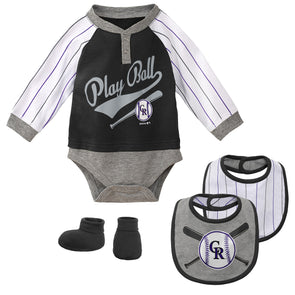 Outerstuff MLB Youth Colorado Rockies Fan Two Piece Performance T-Shir –  Fanletic