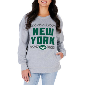 Men's Fanatics Branded White New York Jets Hometown Collection Facemask  Long Sleeve T-Shirt