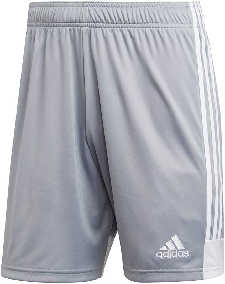 Adidas Men's Tastigo 19 Shorts, Light Grey/White – Fanletic