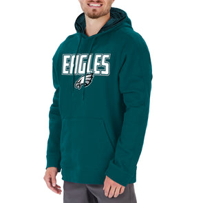 Zubaz Men's NFL Philadelphia Eagles Full Zip Camo Hoodie – Fanletic