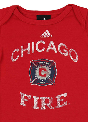 Adidas Chicago Fire SC Toddler Red Primary Logo T-Shirt Size: 2T