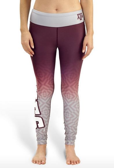 NCAA Women's West Virginia Mountaineers Gradient Print Leggings, Blue –  Fanletic