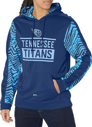 NFL Team Apparel Youth Tennessee Titans All Out Blitz Team Color Hoodie