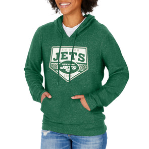 NFL Team Apparel Mens New York Jets Green Hooded Fleece Jumpsuit New XS