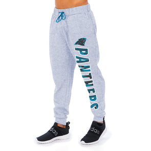 Carolina Panthers Zubaz Pants - Panther Blue/White