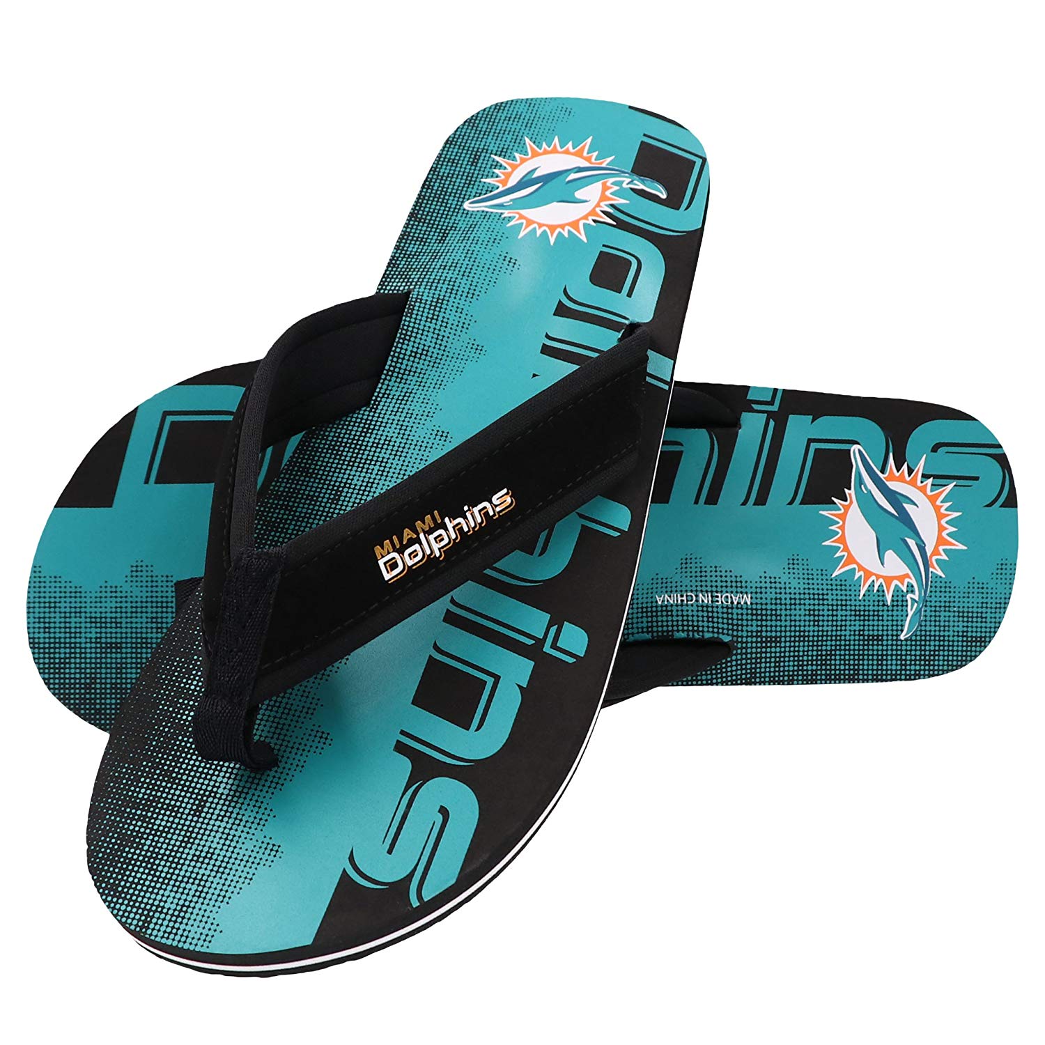 miami dolphins nike slides