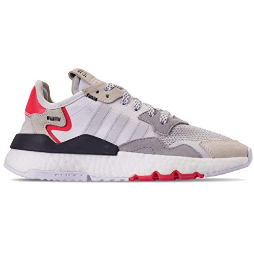 Adidas Juniors Kids Jogger Sneakers, White/Cloud White/Shock Red – Fanletic