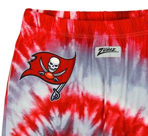 Tampa Bay Buccaneers New Era Tie-Dye Shorts - Black