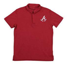 Atlanta Braves Youth Performance Jersey Polo, Youth MLB Apparel