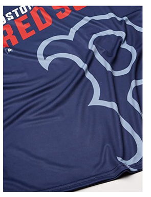 Boston Red Sox Inspired Baseball Jersey Navy: Baseball Fan Gear & Apparel  for Women and Kids – LuLu Grace