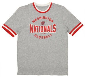 Nike Baseball (MLB Washington Nationals) Men's 3/4-Sleeve Pullover Hoodie