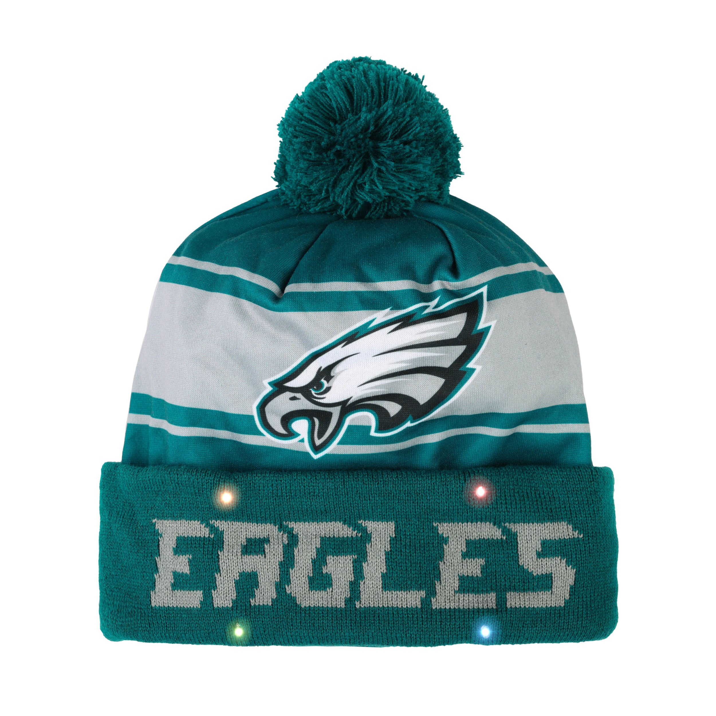 light up eagles hat