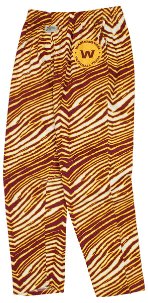 Zubaz NFL Men's Buffalo Bills Zebra Outline Print Comfy Pants