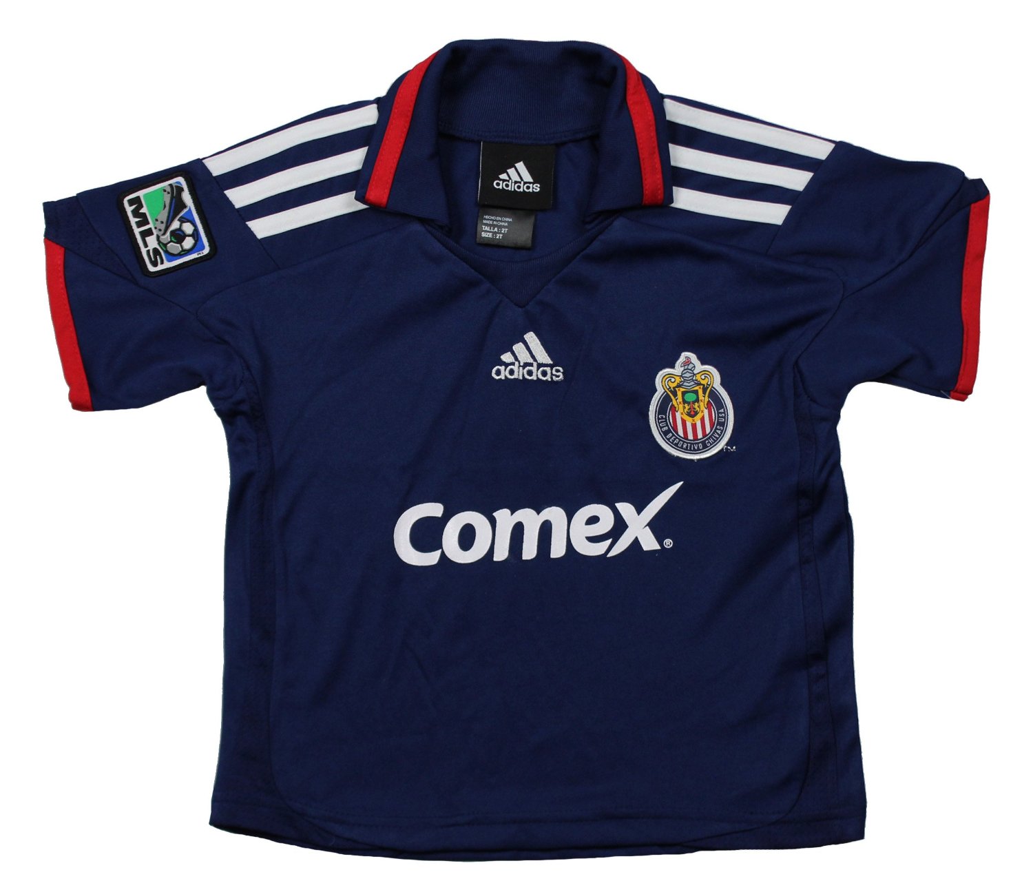 Adidas MLS Toddlers Club Deportivo Chivas USA Away Replica Jersey Top –  Fanletic