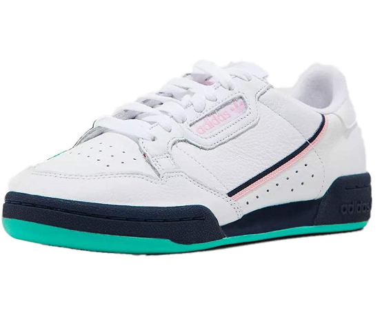 Adidas Women's Continental 80 Casual White/True Pink/Navy – Fanletic