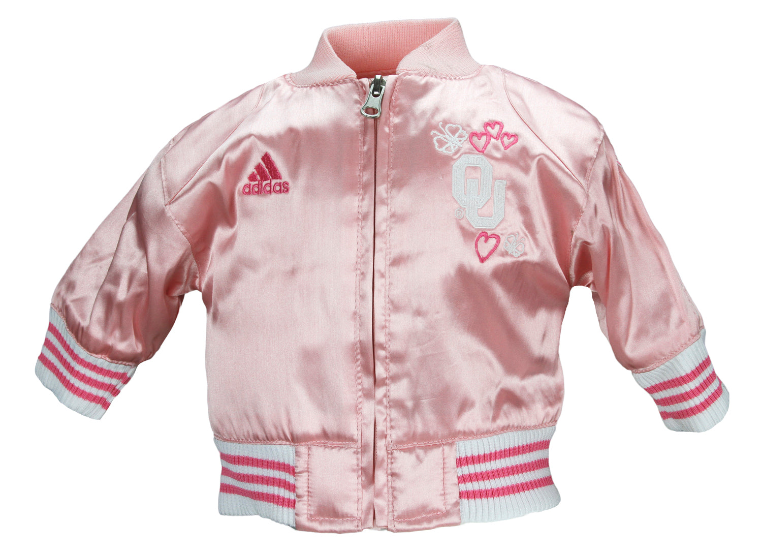 baby pink adidas jacket