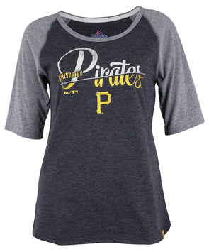 Outerstuff MLB Youth Pittsburgh Pirates Fan Two Piece Performance T-Shirt Combo Set