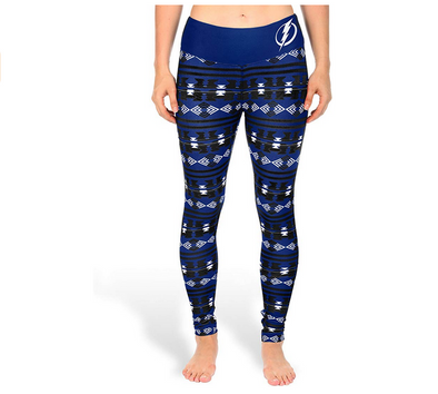 KLEW NHL Women's Colorado Avalanche Aztec Print Leggings – Fanletic