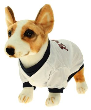 Atlanta Braves Dog Jersey - White