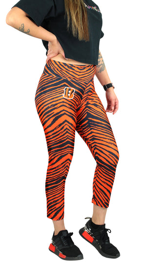 Cincinnati Bengals Nike Yard Line Legging - Womens