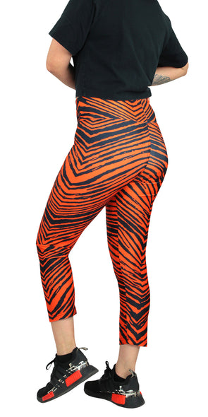 Zubaz NFL Women's Cincinnati Bengals Solid Team Color Hoodie with Zebr –  Fanletic