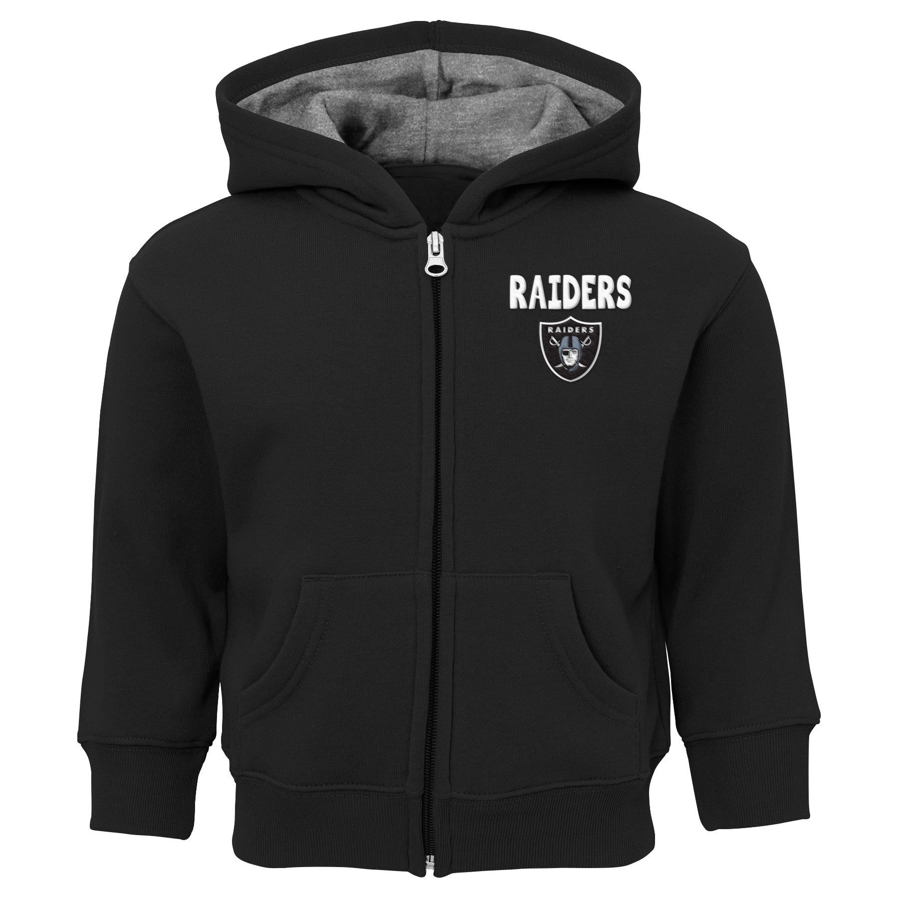 oakland raiders full zip hoodie