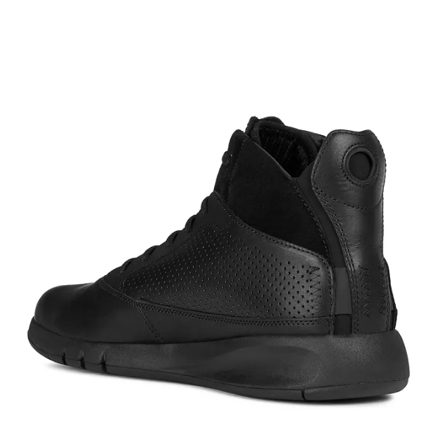 GEOX U Aerantis A High Top Sneakers, Black –