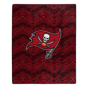 Northwest NFL Velocity Silk Touch Sherpa Throw Blanket, 50 x 60 Tampa Bay Buccaneers