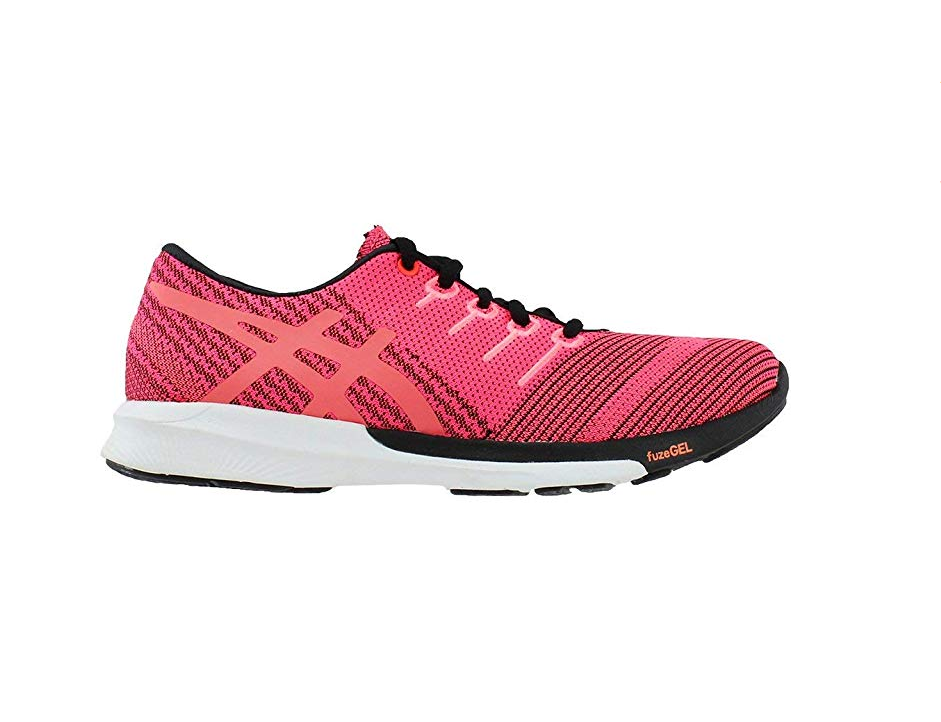 asics fuzex knit women's running shoes