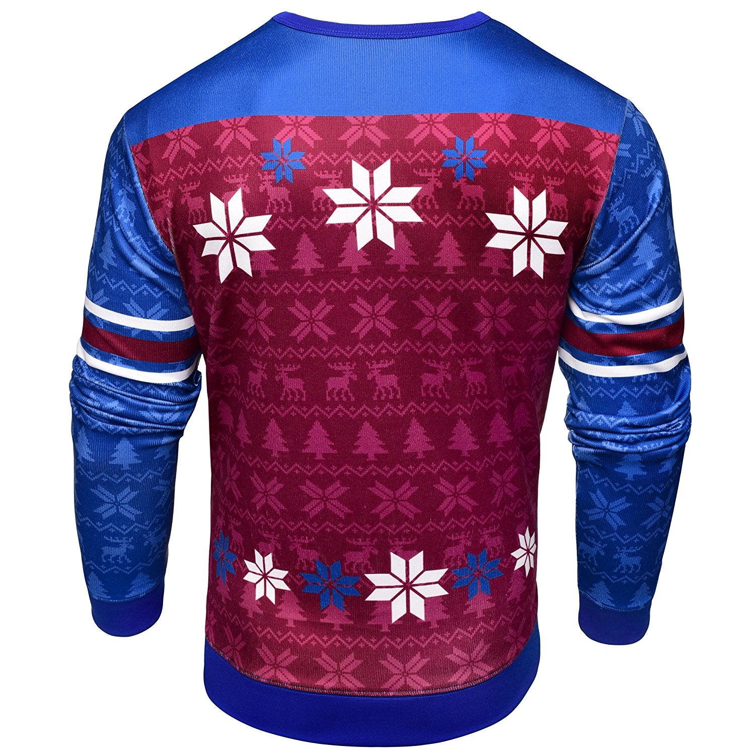 colorado avalanche ugly christmas sweater