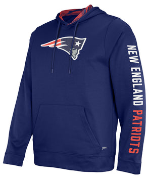 New Era New England Patriots NFL Blue Pullover Hoodie Sweatshirt: