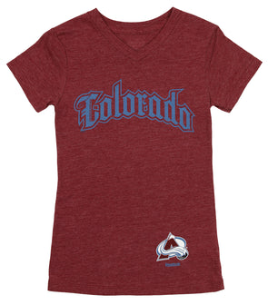 Reebok Colorado Rockies Distressed Retro Logo Tee Shirt - Mens