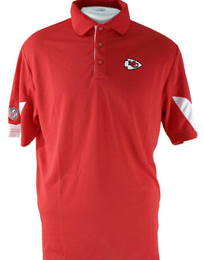 Kansas City Chiefs Mens 1/4 Zip Collared Tops Pocket Shorts 2Pcs