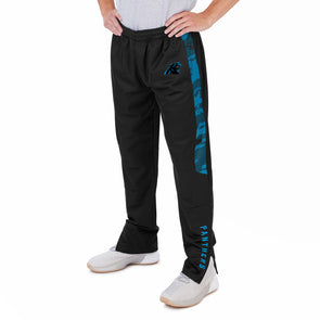 Carolina Panthers Zubaz Pants - Panther Blue/White