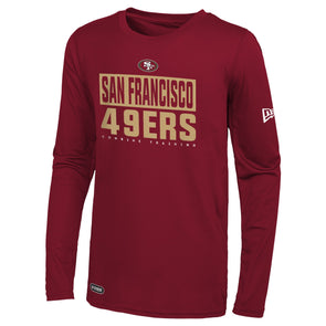 San Francisco 49ers Women's Shirt New Era Camo Long Sleeve T