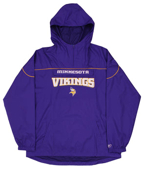 NFL Team Apparel Youth Minnesota Vikings All Out Blitz Team Color Hoodie