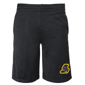 Outerstuff Youth Gold Los Angeles Lakers Fade Away Shorts