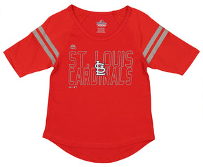 Outerstuff Big Boys and Girls Red St. Louis Cardinals Wordmark Full-Zip Fleece Hoodie